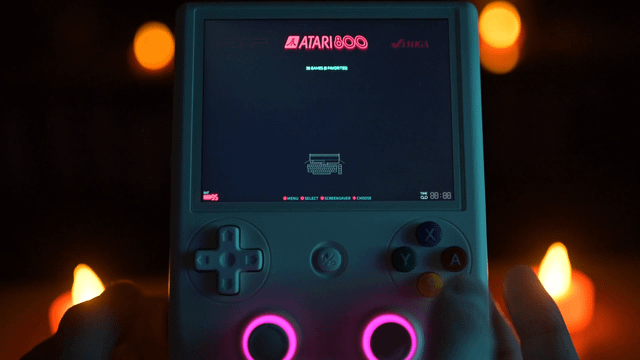 Cathode, ES-DE theme on RG406V
